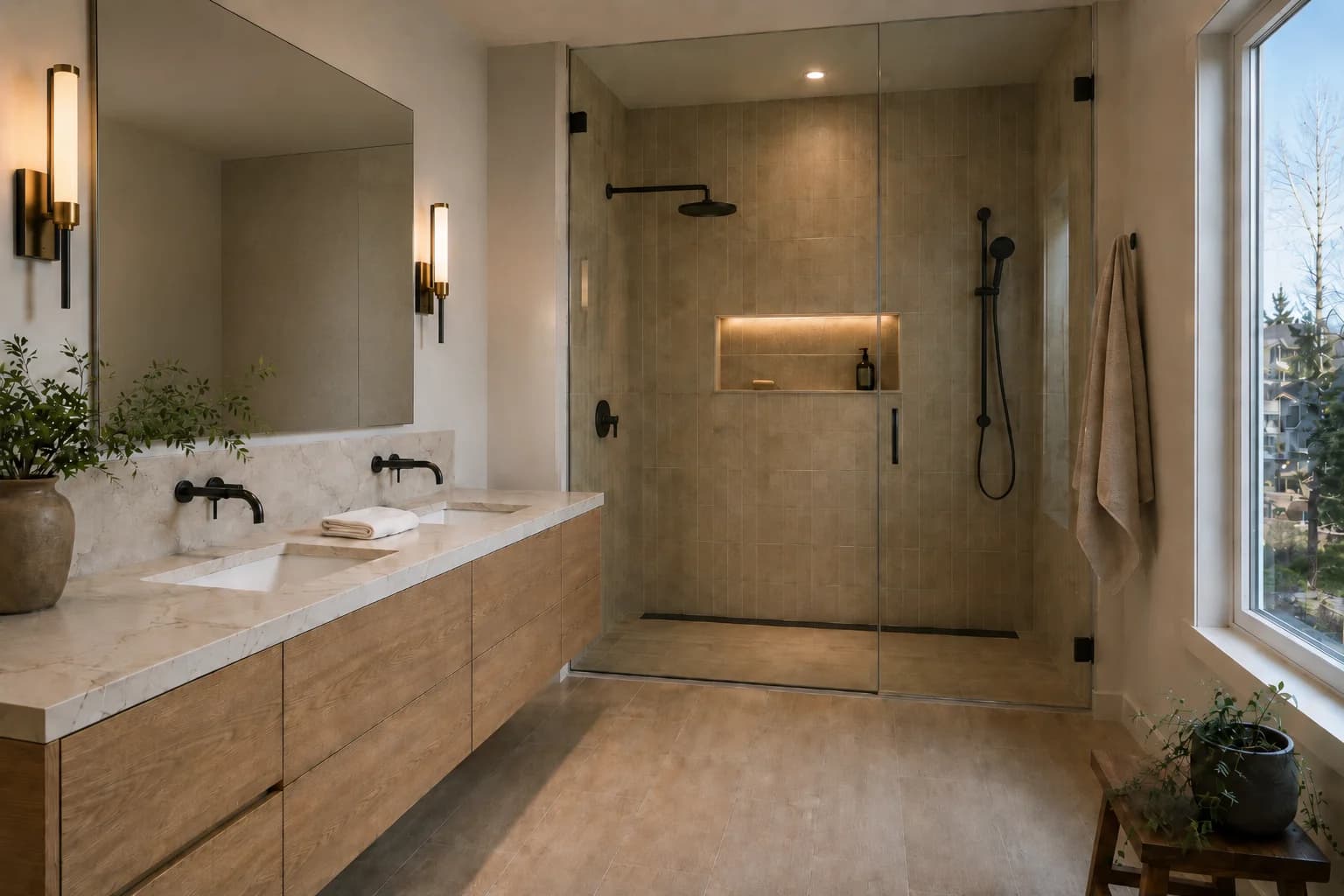 Bathroom Renovations - Calgary construction services by PCND